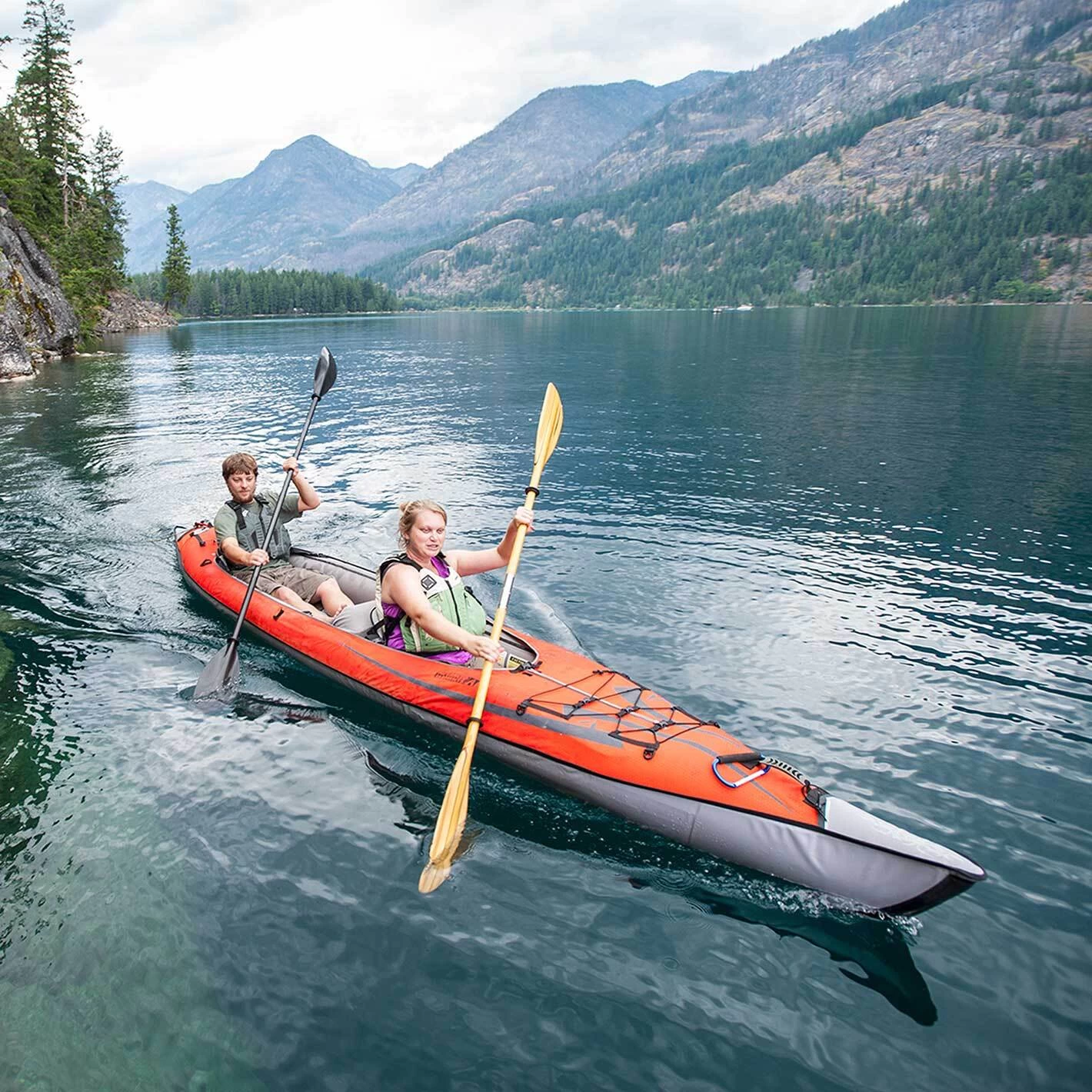 Pelican Sport Advanced Elements Inflatable ADVANCEDFRAME® Convertible Elite Kayak 4 Pelican Sport Advanced Elements Inflatable ADVANCEDFRAME® Convertible Elite Kayak - Image 2