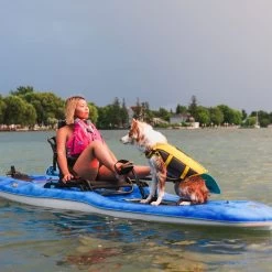 Pelican Sport Getaway 110 HDII Recreational Pedal Kayak -Pelican Kayak MHP10P101 GETAWAY Dog LS