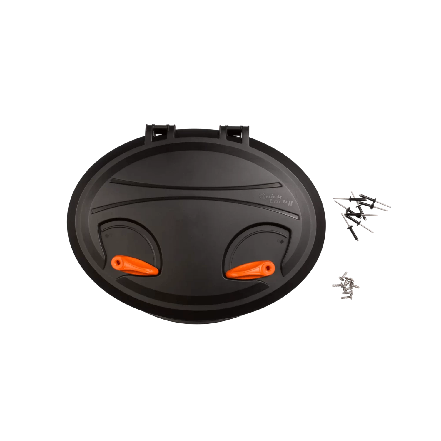 Pelican Double-Wide Quick Lock Hatch - Bright Orange 3 Pelican Double-Wide Quick Lock Hatch - Bright Orange