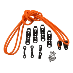 Pelican Bright Orange 90" (229 Cm) Tank Well Bungee Cord